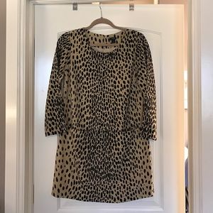 J. Crew Leopard Dress