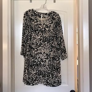 J. Crew Leopard Dress