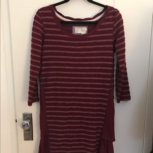 Long sleeve knit dress