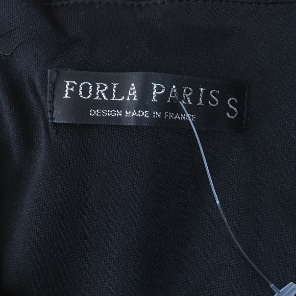 Black chiffon with Ruffles mini dress - Picture 4 of 4