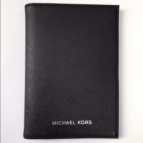 SOLD! Michael Kors Leather Passport Holder