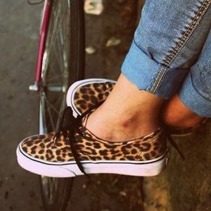 Cheetah Print Vans