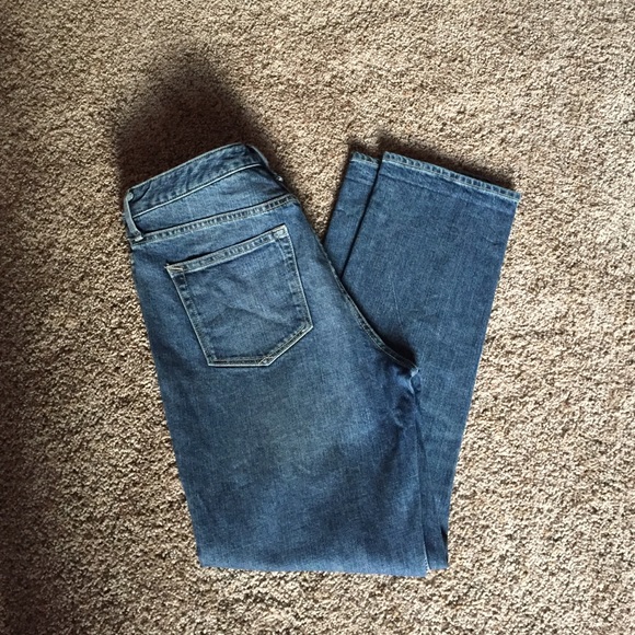 Gap size 30 real straight leg jeans
