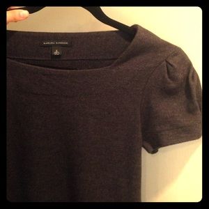 Gray Wool Banana Republic Dress