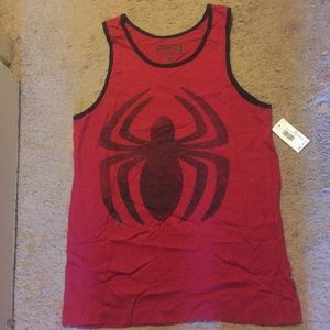 Spider-Man tank top, men's medium, NWT