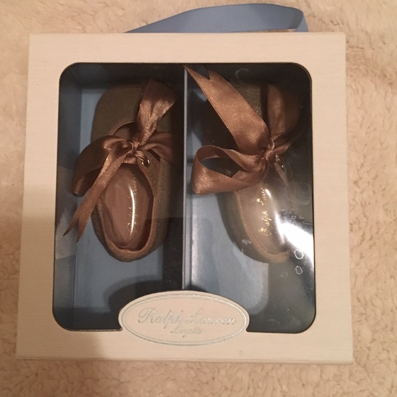 Ralph Laurent baby shoes sz 1 - Picture 2 of 4