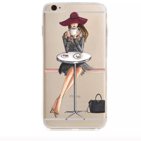 ☕️COFFEE GIRL IPHONE 7 & 8 PLUS CASE☕️