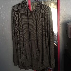 Oversized stripped sweater