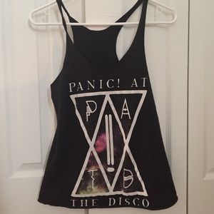 Small Women's Panic! At The Disco Tank Top