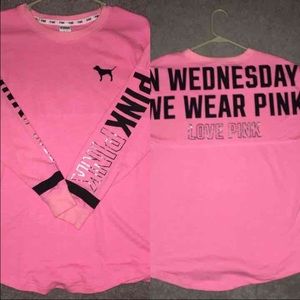 Victoria Secret pink shirt