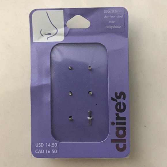 Nose rings - 20G - set of six!