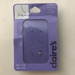 Nose rings - 20G - set of six!