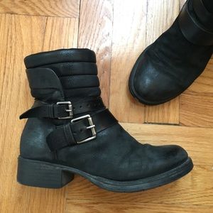 Miz Mooz "Hera" black booties size 36 (US 6)