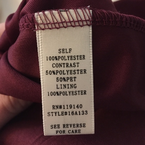 NWOT red sequin dress - Picture 3 of 3