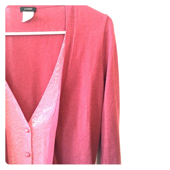 JCrew Cardigan with Bling