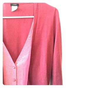 JCrew Cardigan with Bling