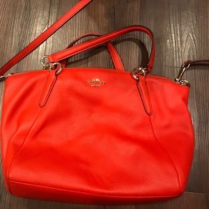 Coach leather crossbody