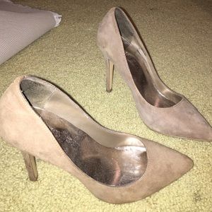 Cathy Jean suede heels