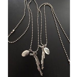 SALE Matching Bestfriends Shotgun Necklaces