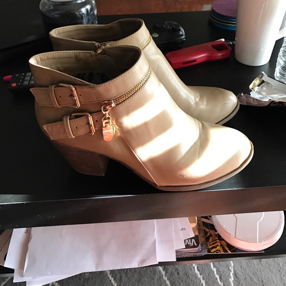 Tan Booties
