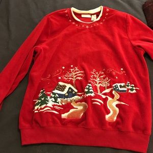 Women's ugly Christmas sweater sz M
