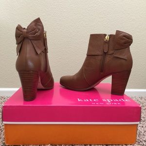 SALE 🎉 Kate Spade Lanise Booties with Bow Details