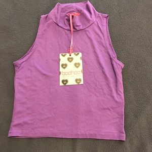 New purple crop top! Sz s/m boohoo