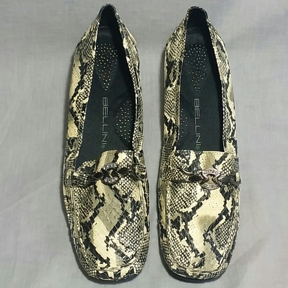 Bellini Shoes - Women's BELLINI Slip-on Shoes Leather 8.5W Loafers