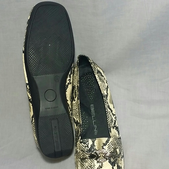 Women's BELLINI Slip-on Shoes Leather 8.5W Loafers - Picture 3 of 4