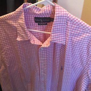 RL button up shirt