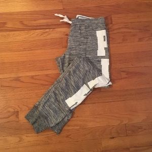 Victoria's Secret PINK gray joggers