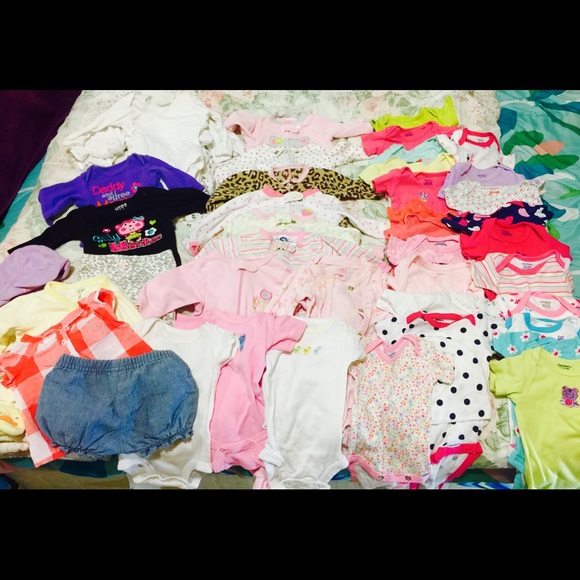 Baby Girl Clothes Big Bundle