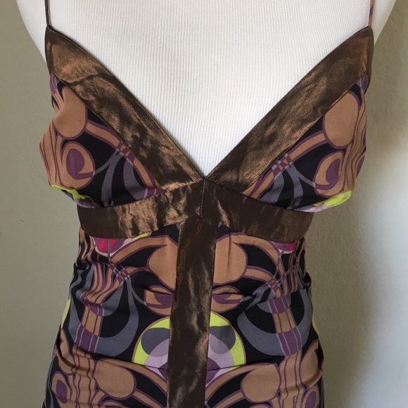 Nicole Miller Cocktail Dress Size 2 - Picture 2 of 4