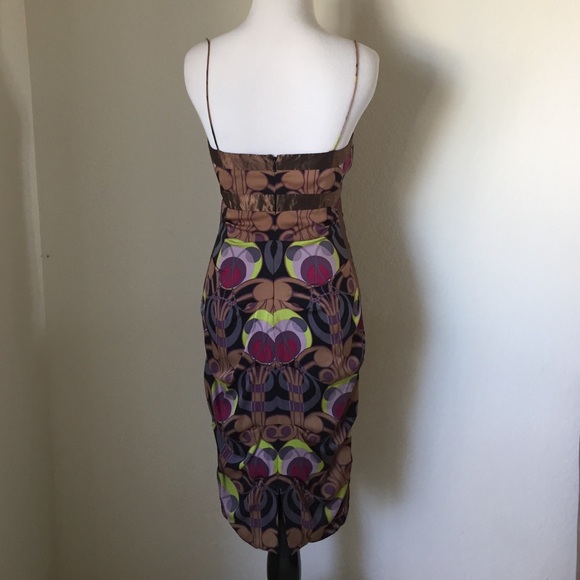 Nicole Miller Cocktail Dress Size 2 - Picture 3 of 4