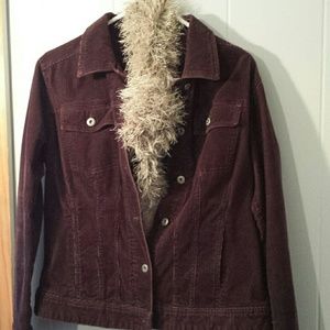 Columbia cord Jean style jacket ..Like New!