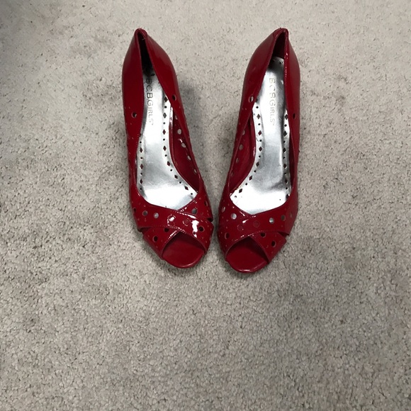 BCBG Girls Red Pumps