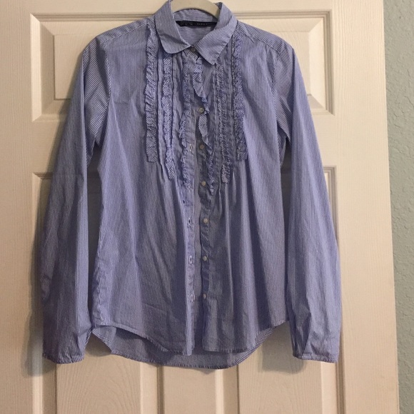Striped Button Down Shirt