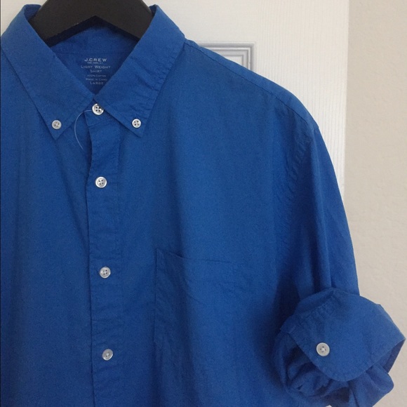 J. Crew Other - J. Crew -  Lightweight Secret Washed Shirt