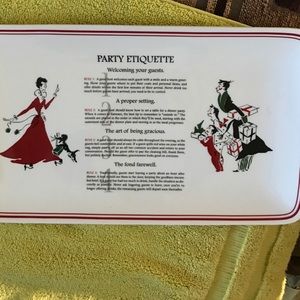Pristine Vintage Williams-Sonoma China Server