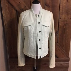 NWT Alexander Wang Cream Jacket