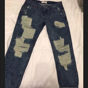 One Teaspoon boyfriend jeans