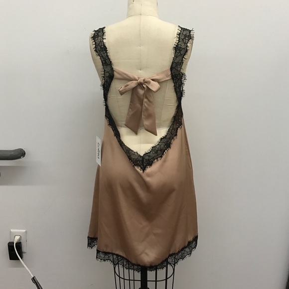 Eyelash Lace Slip Dress - Picture 2 of 3