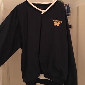 Michigan windbreaker jacket