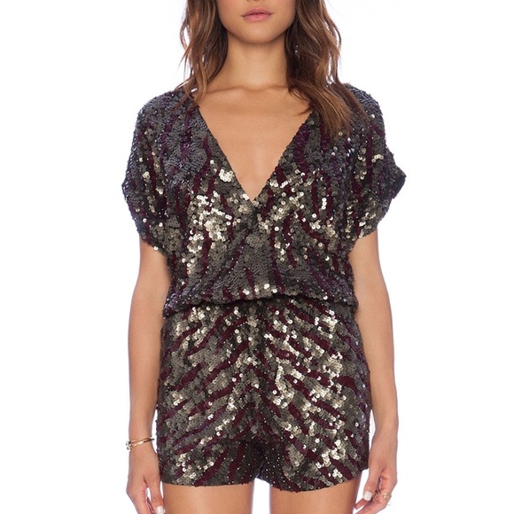 Cleobella Sequin 'Ruby' Romper - Size XS/S - NWOT