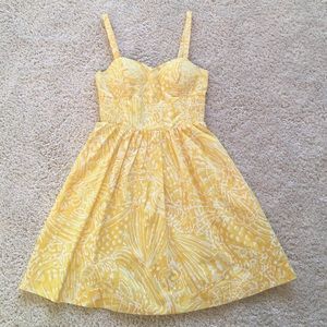 Lilly Pulitzer yellow christine dress 00
