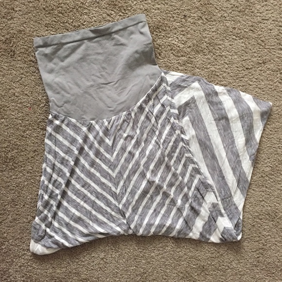 Maternity maxi skirt