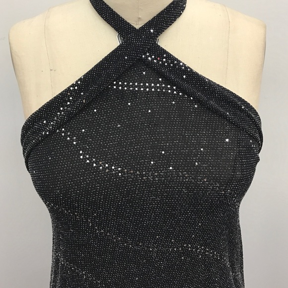 ZARA Sequins Halter Dress - Picture 3 of 3
