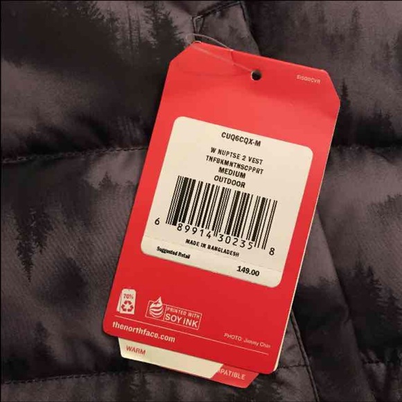 👍👍NWT North Face Nuptune puffer vest - Picture 4 of 4