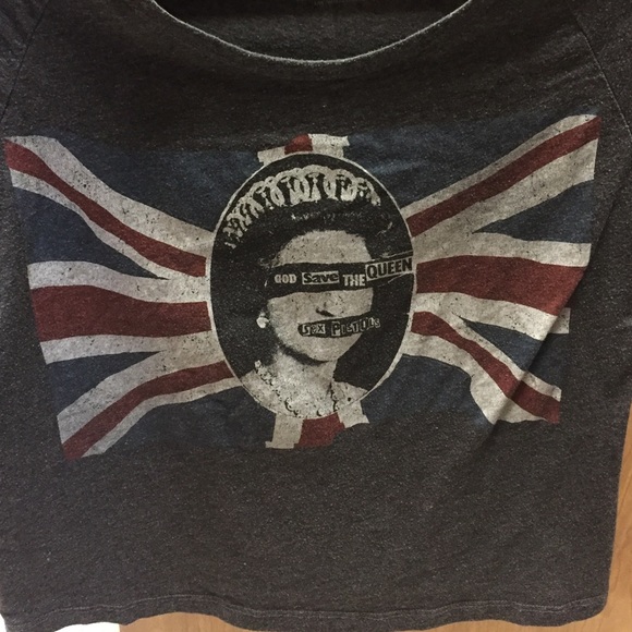 Grey Sex Pistols t shirt