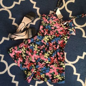Ocean drive floral romper Sz M